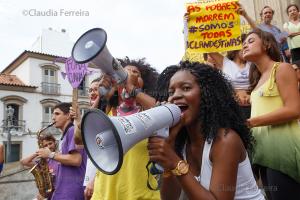 Manifestação Mulheres contra Cunha