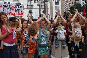 Manifestação Mulheres contra Cunha