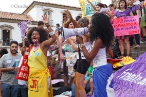 Manifestação Mulheres contra Cunha