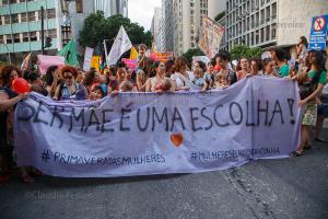 Manifestação Mulheres contra Cunha