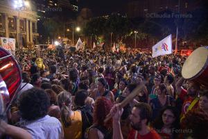 Manifestação Mulheres contra Cunha