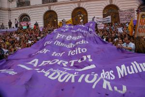 Manifestação Mulheres contra Cunha