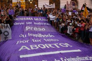 Manifestação Mulheres contra Cunha