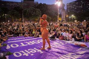 Manifestação Mulheres contra Cunha