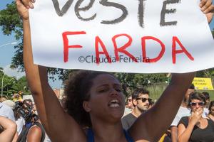 PROTEST AGAINST MARIELLE FRANCO’S MURDER