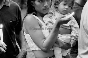 Participante do Encontro Internacional de Mulheres da Floresta Amazônica