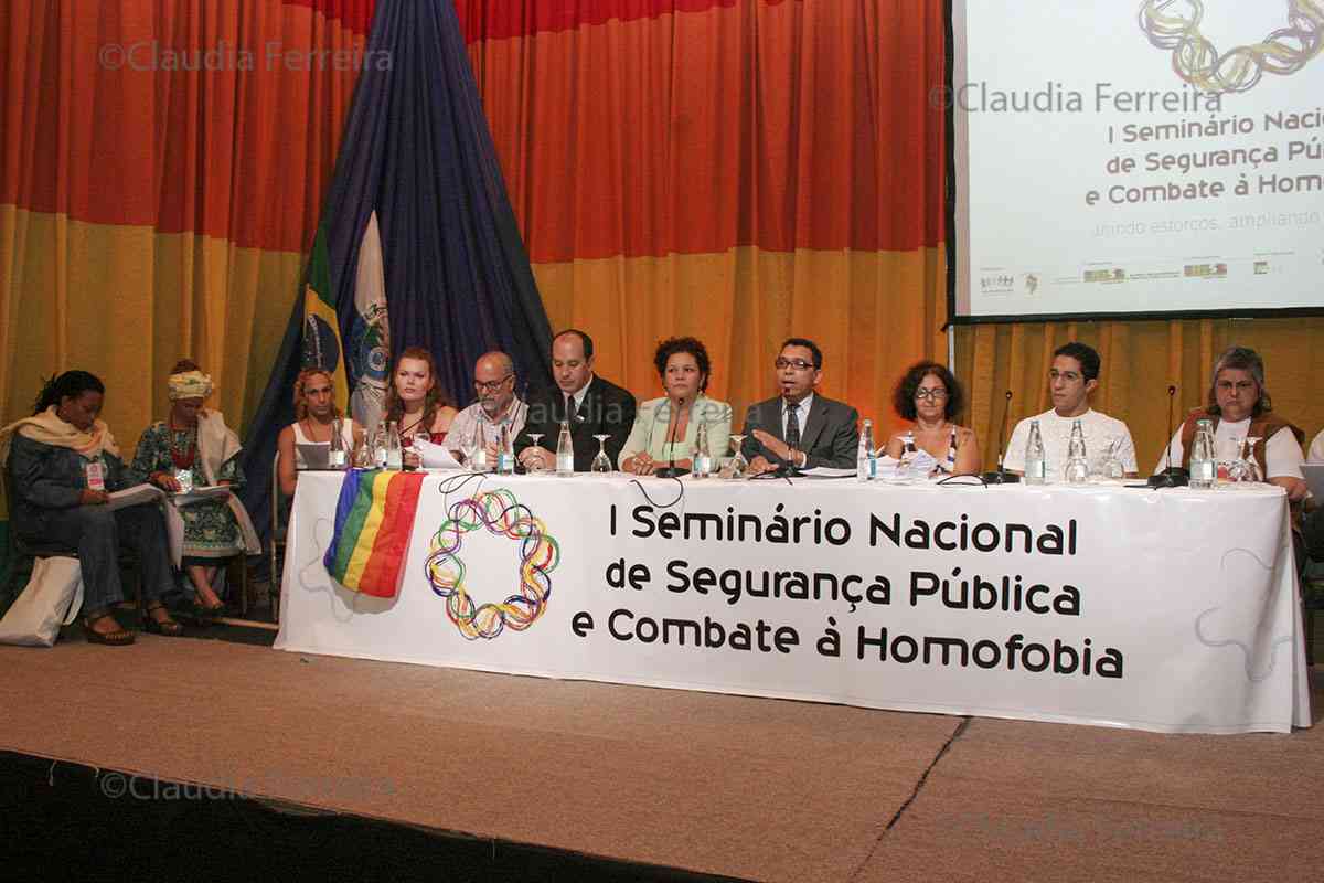 1st.  NATIONAL SEMINAR ON PUBLIC SAFETY AND FIGHT AGAINST HOMOPHOBIA