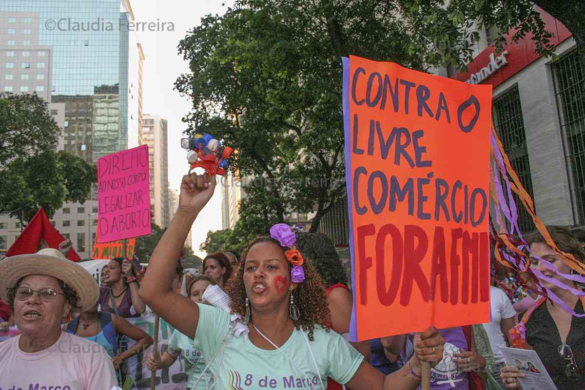 PASSEATA DO DIA INTERNACIONAL DA MULHER 