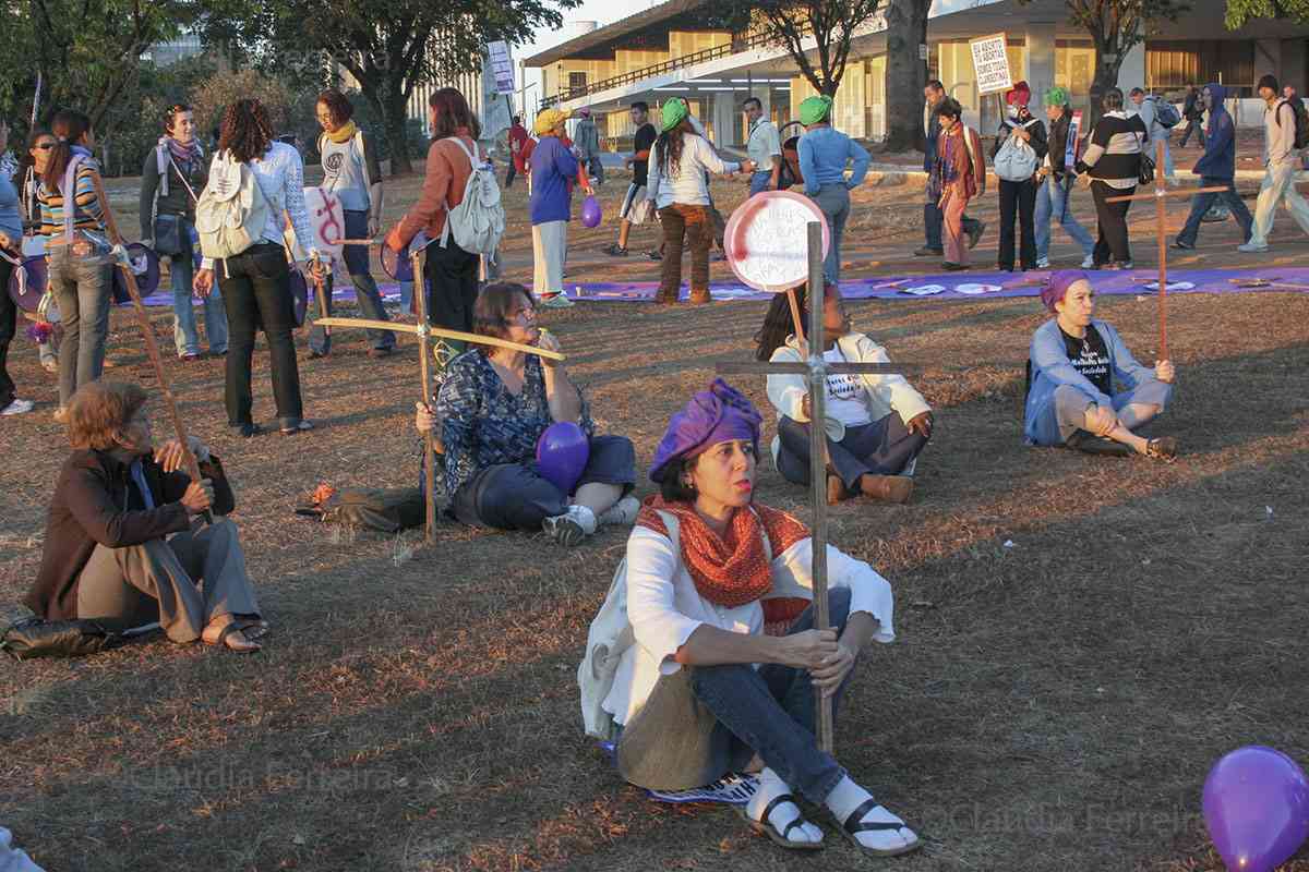 MANIFESTAÇÃO PELA LEGALIZAÇÃO DO ABORTO