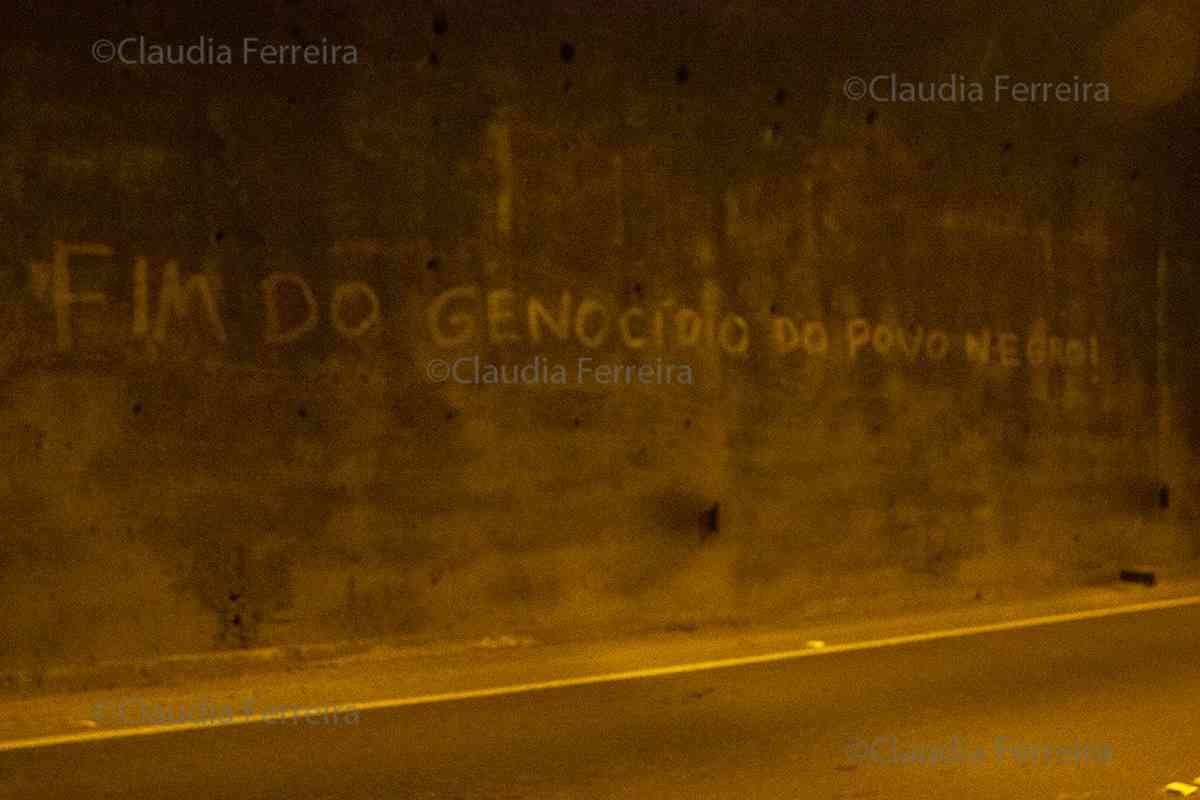 MARCHA CONTRA O GENOCÍDIO DO POVO NEGRO - CADÊ O AMARILDO?