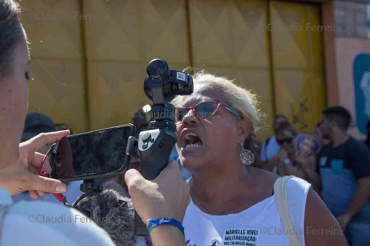 PROTEST AGAINST MARIELLE FRANCO’S MURDER