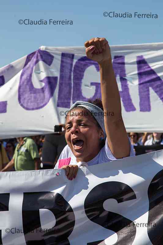 PROTEST AGAINST MARIELLE FRANCO’S MURDER