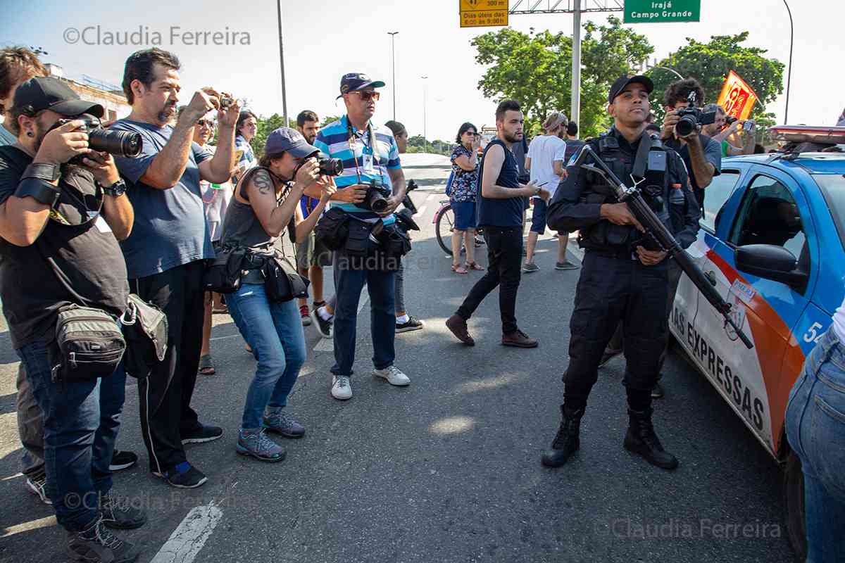 PROTEST AGAINST MARIELLE FRANCO’S MURDER