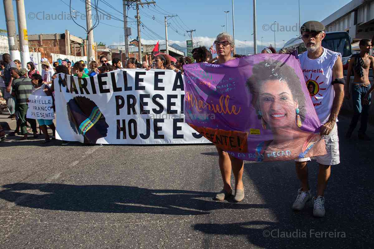 PROTEST AGAINST MARIELLE FRANCO’S MURDER