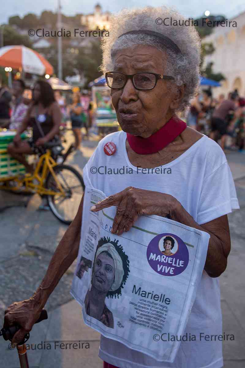 MARCH DRUMS FOR MARIELLE AND ANDERSON, 1 MONTH OF FIGHT