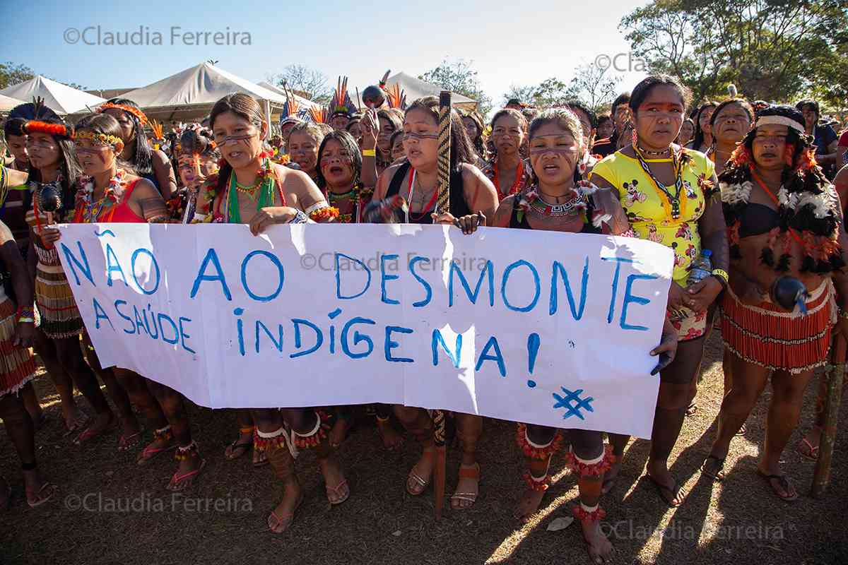 ATO EM DEFESA DA SAÚDE INDÍGENA