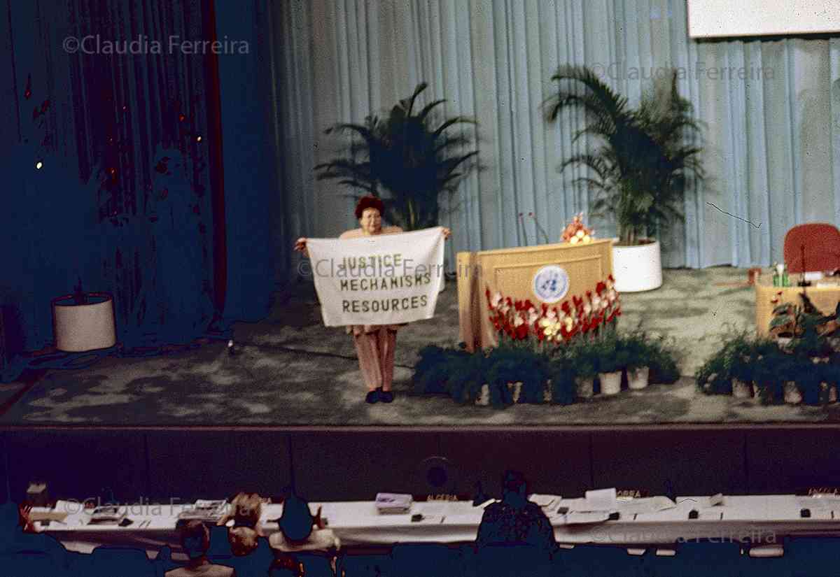 IV Conferência Mundial da Mulher, Centro Internacional de Convenções