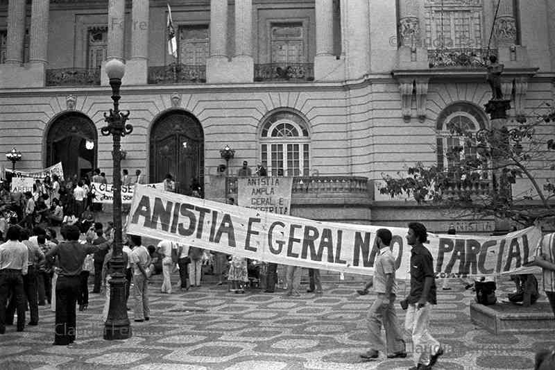 manifestação pela anistia