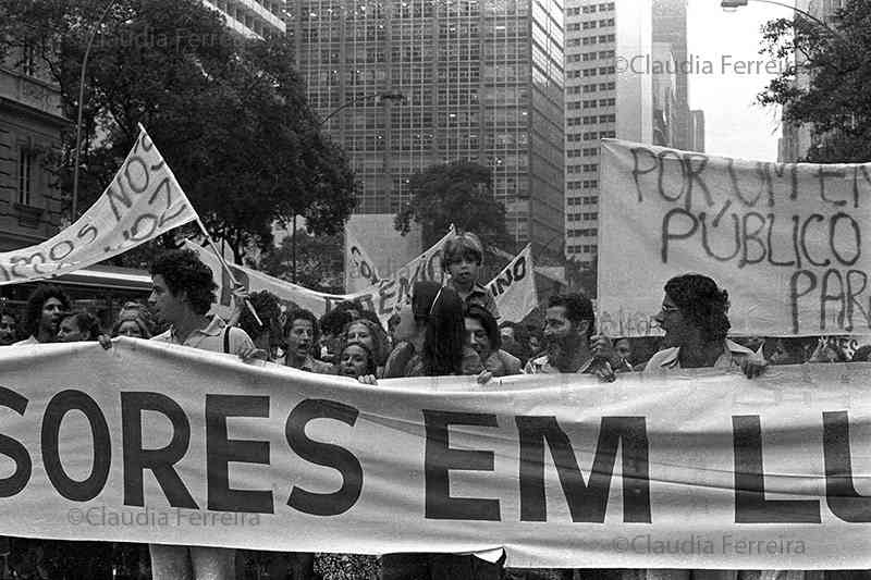 caminhada pela educação