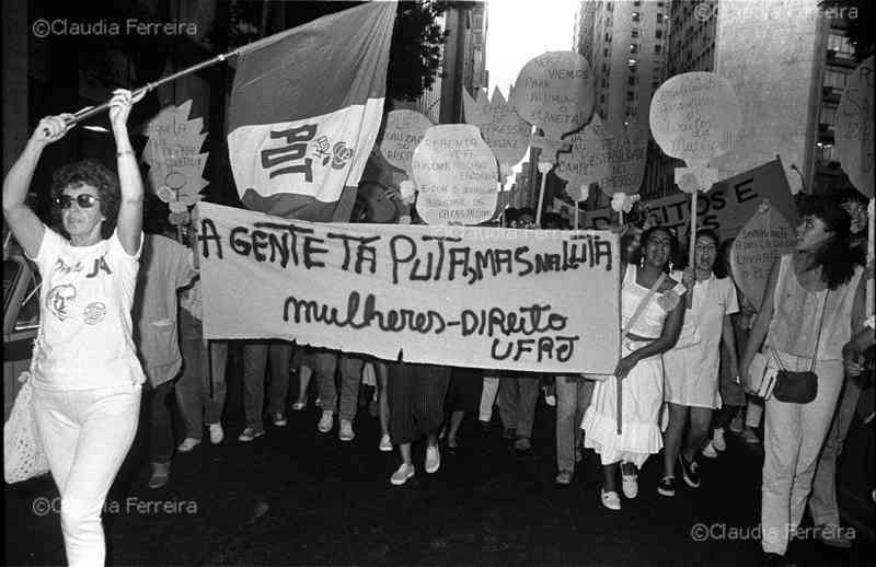 Passeata do Dia Internacional da Mulher