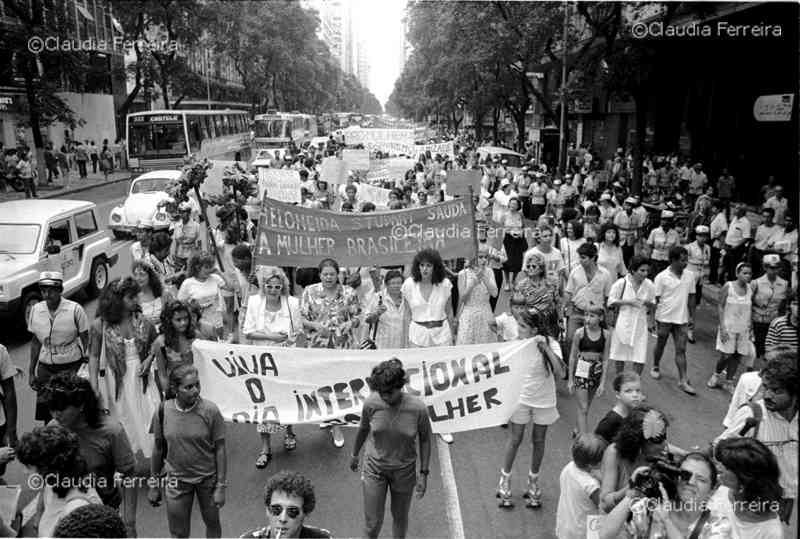 Passeata do Dia Internacional da Mulher