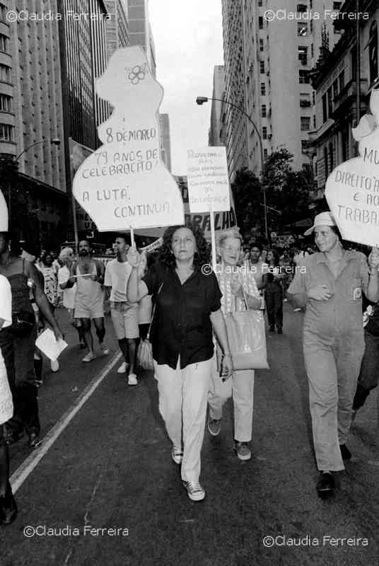 Passeata do Dia Internacional da Mulher