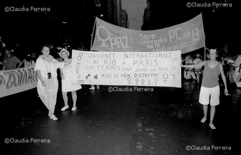 Passeata do Dia Internacional da Mulher