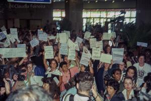 Demonstrators At The Fourth World Conference On Women