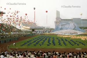 IV Conferência Mundial da Mulher. Estádio Nacional de Esportes Olímpicos