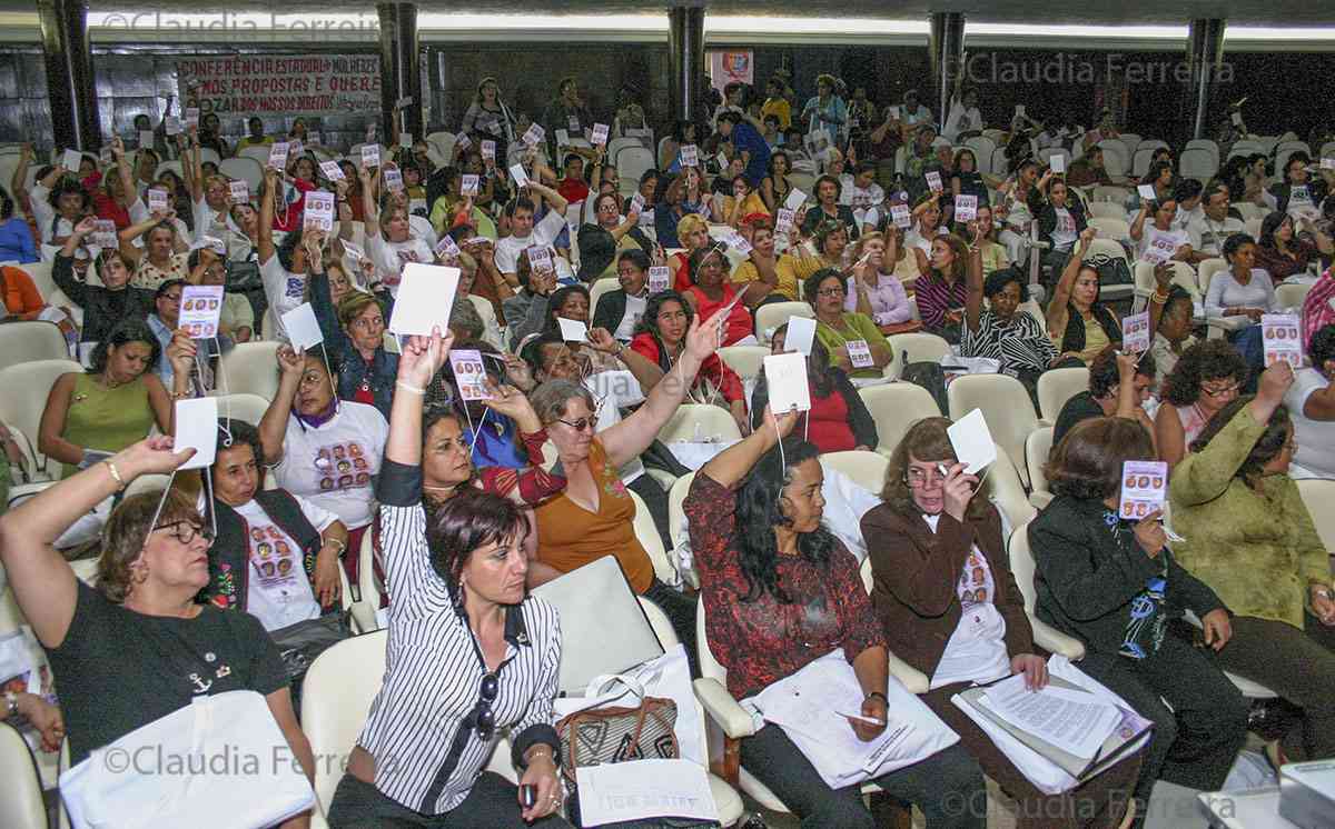 I CONFERÊNCIA ESTADUAL DE POLÍTICAS PARA AS MULHERES