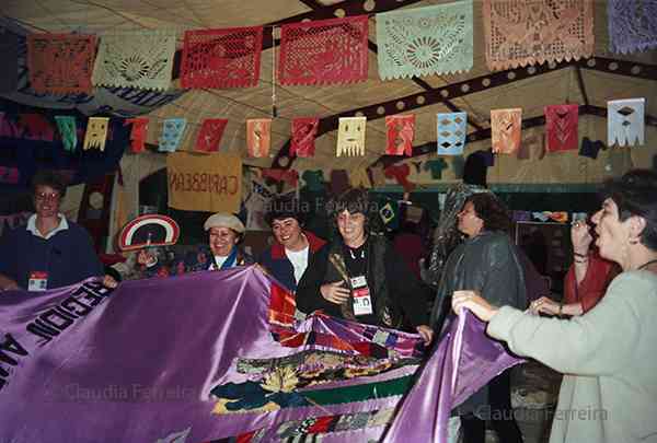 4th Women&#039;s World Conference - NGO Forum, Latin American and Caribbean Tent, Diversity Tent