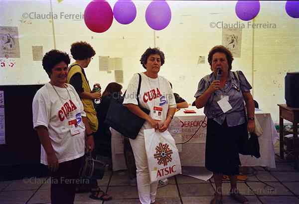 IV Conferência Mundial da Mulher - Fórum de ONGs,Tenda da América Latina e Caribe, Tenda da Diversidade