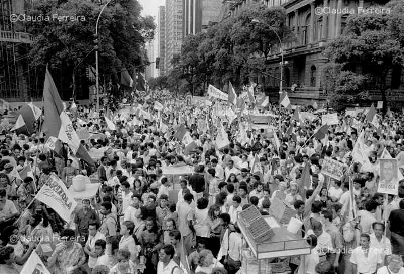 Campanha Eleitoral do candidato à presidência Brizola