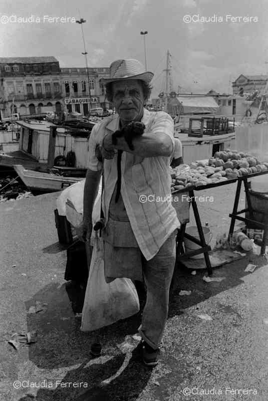 Informal worker at the Harbor